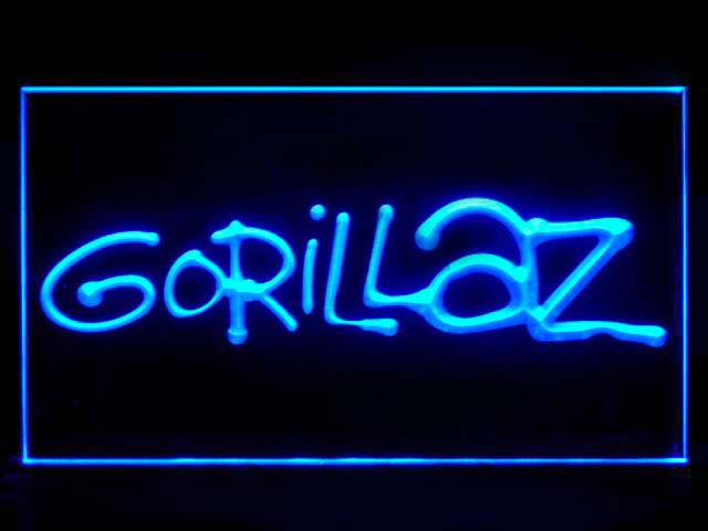 Gorillaz Band Neon Light Sign